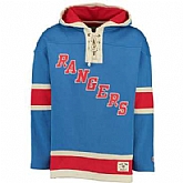 Rangers Blue Men's Customized All Stitched Sweatshirt